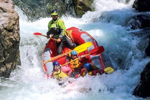 Water Rafting in Uganda on bujagali falls