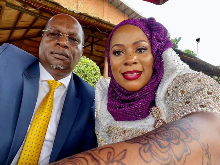 Hon Kato Mohammed Katoto and wife